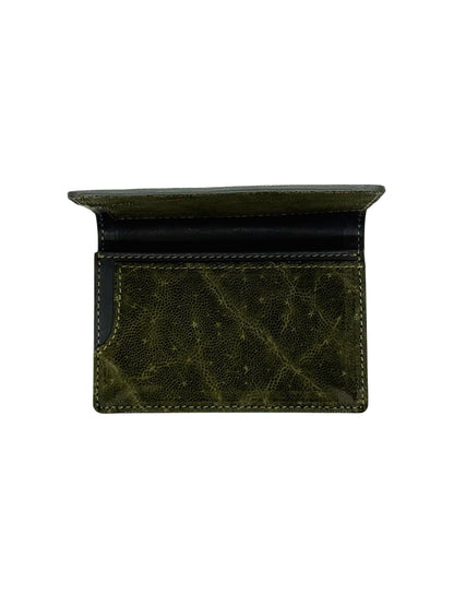 ACCANTO - Business Card Case / Elephant Original Olive