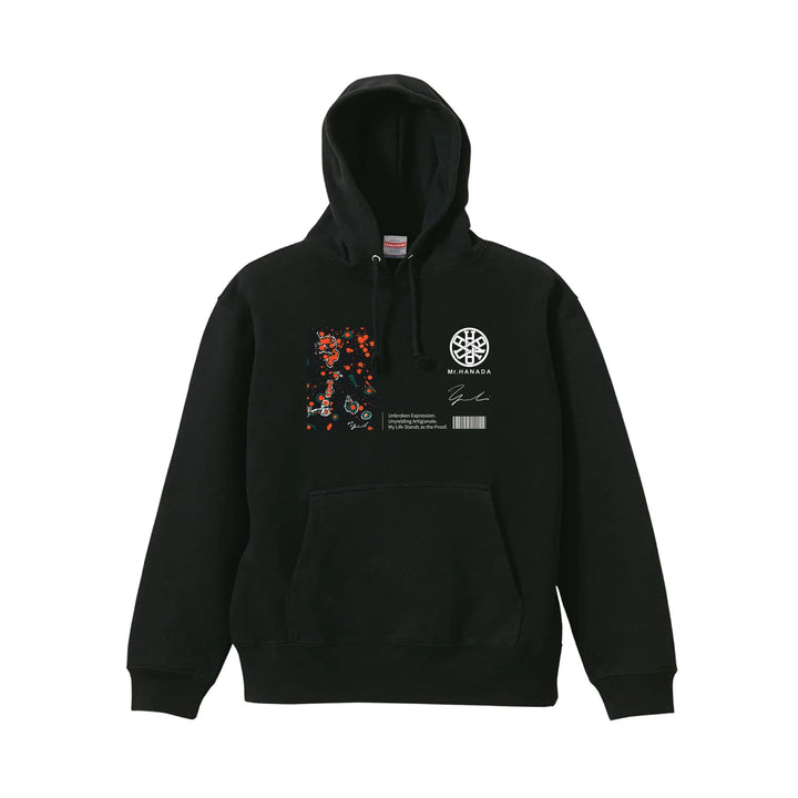 Mr.HANADA Hoodie ブラック