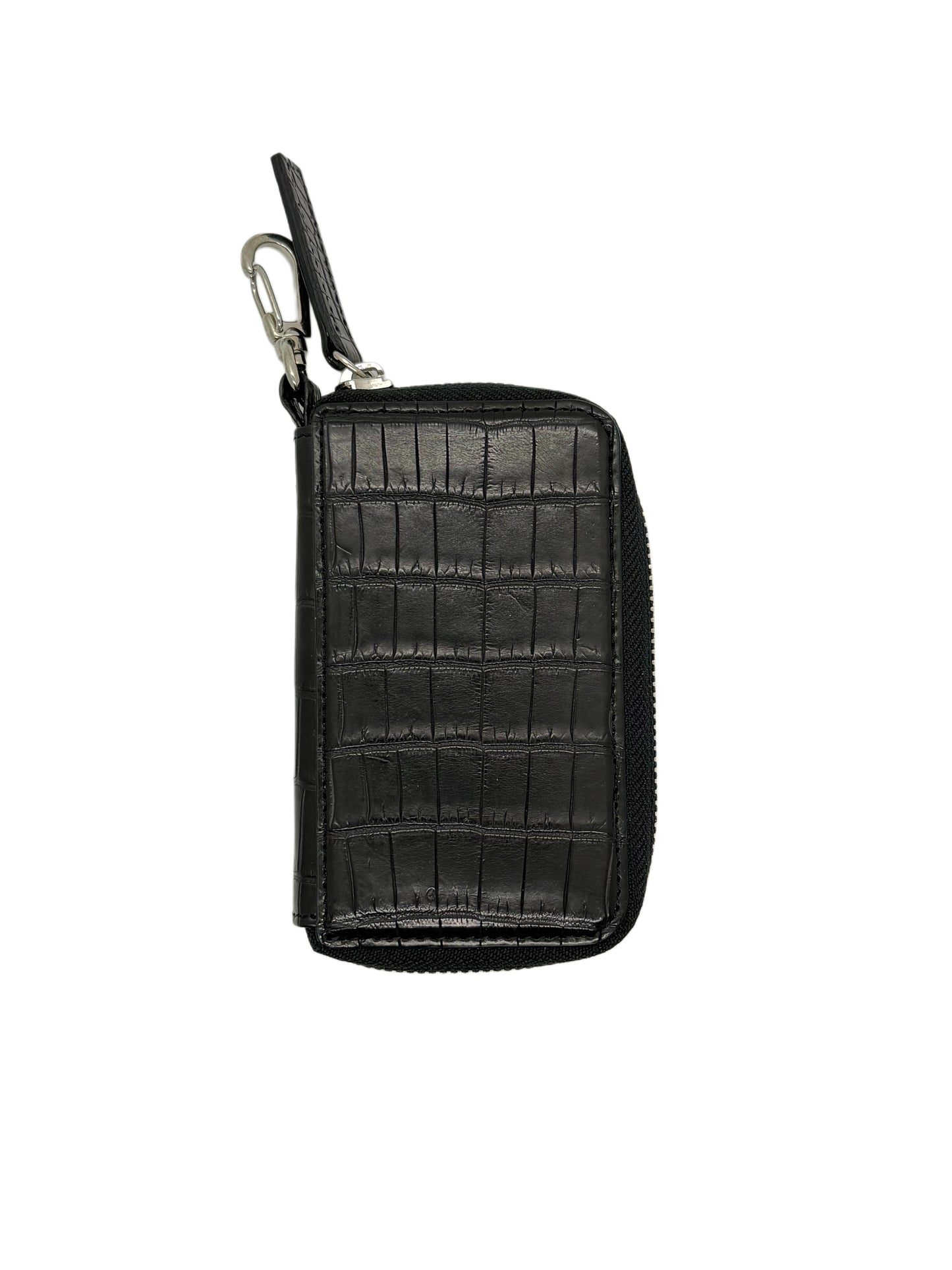 VAULT - Round Key Case / Crocodile Black