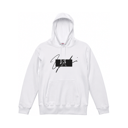 YH Logo Hoodie White/Black